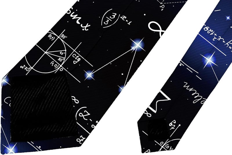 Guhothli Men's Novelty Tie Funny Necktie For Mens Wedding Party Work Casual Holiday Party - Image 5